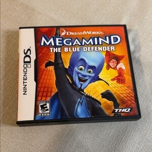 Nintendo DS Megamind: The Blue Defender - Orange and Blue Cover